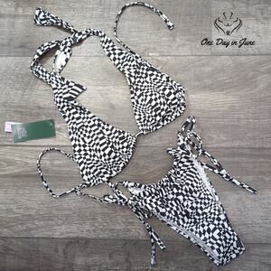 Wild Fable Triangle Bikini Swimsuit Size XS Top/S Bottom